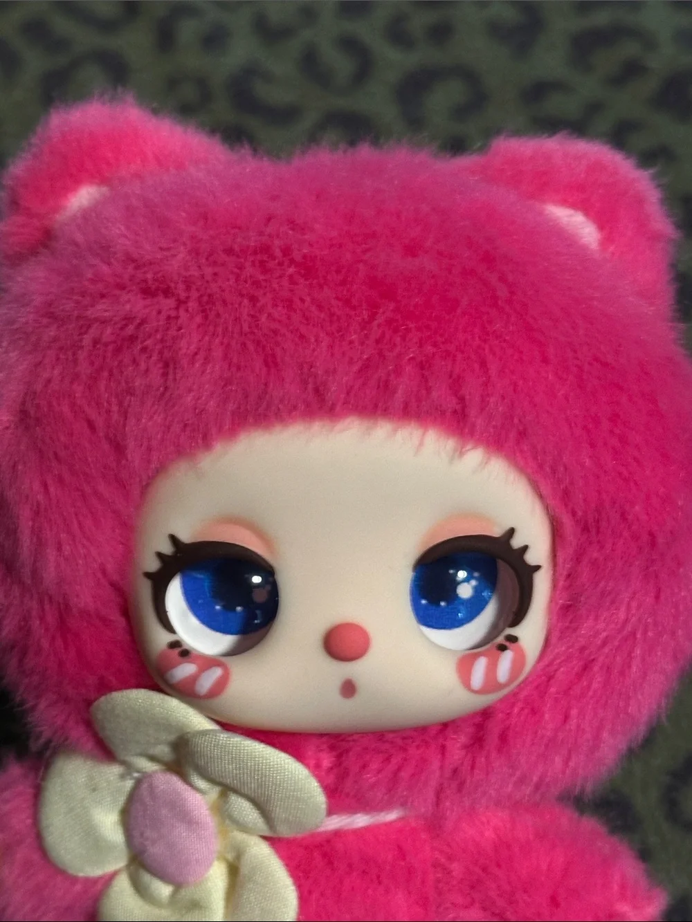 Liila’s Lucky Cat Strawberry Shortcake Kitty Cat Pendant